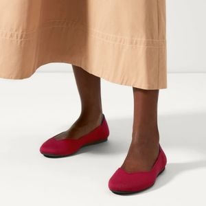 Rothy's Red Flats
